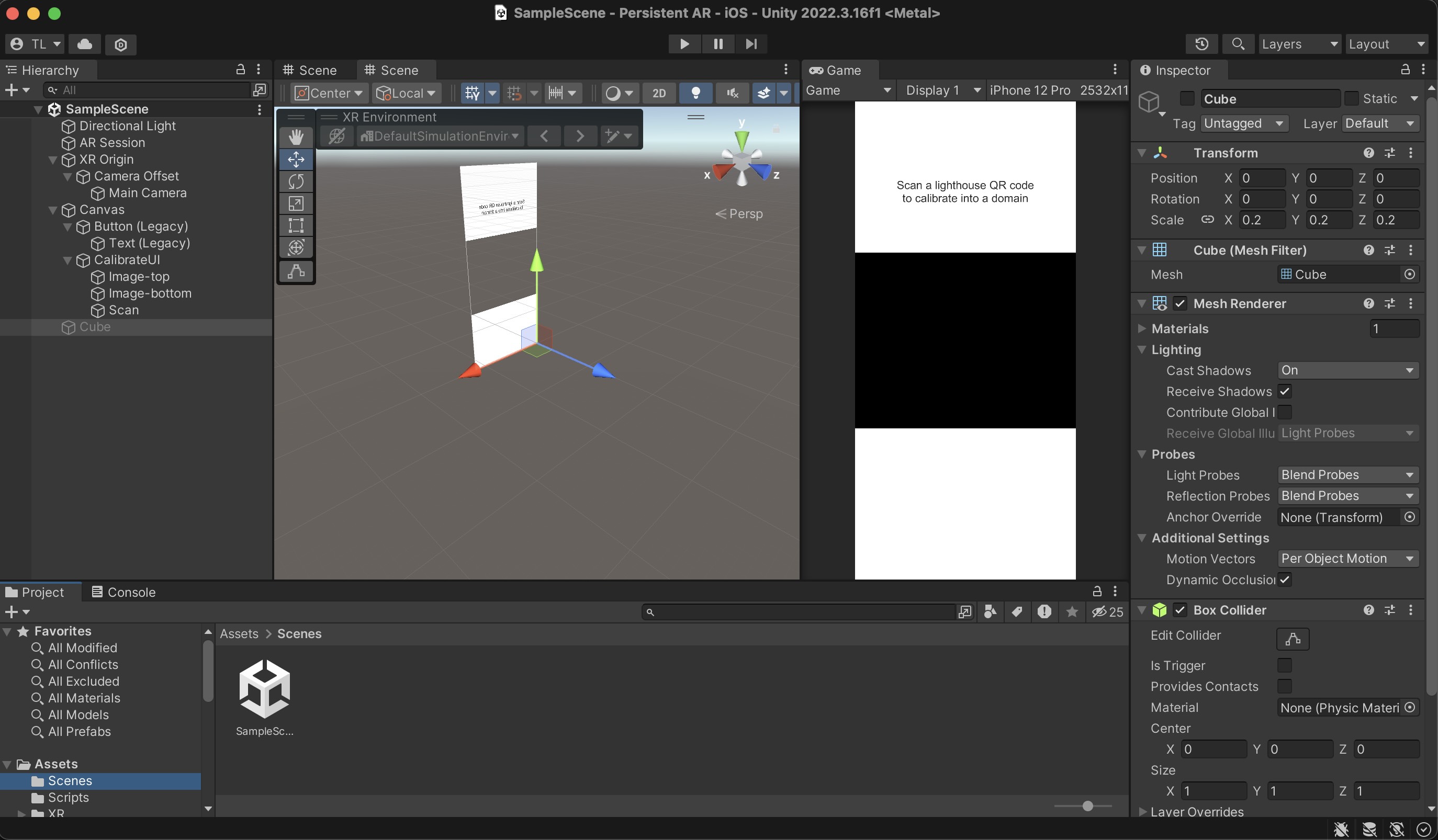 UI view in Unity